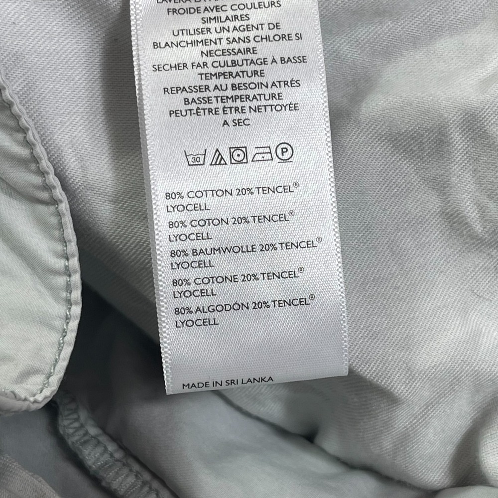 Anthropologie Pilcro Baggy Parachute Harem Pants Womens 30 Gray Lightweight - Picture 5 of 11